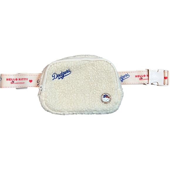 Hello Kitty X Dodgers 50th Anniversary Waist Fanny Pack Bag - Picture 1 of 5